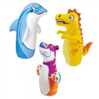 Мини бопперс надувная игрушка-неваляшка "Зверюшка" 3 вида (91см) 24 шт/упак 44669